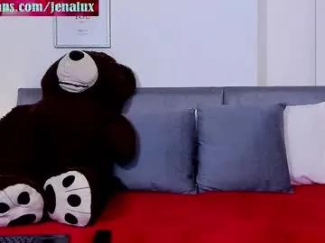 jenalux_ — Welcome to my room! My patterns  22, 88, 111, 222, 333, 555 - Goal:  Naked Show  [301 tokens left] #bigboobs #hairypussy #feet #anal #squirt