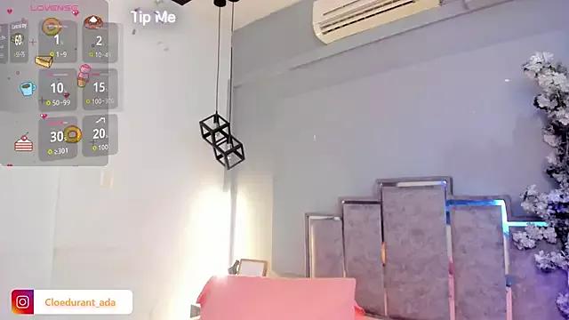 Cloedurant from StripChat is Freechat