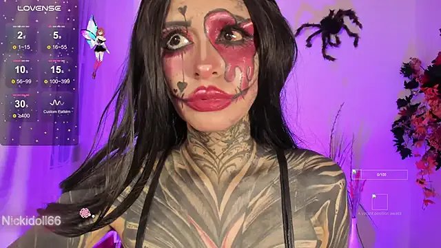 Freechat Nickidoll66- on StripChat