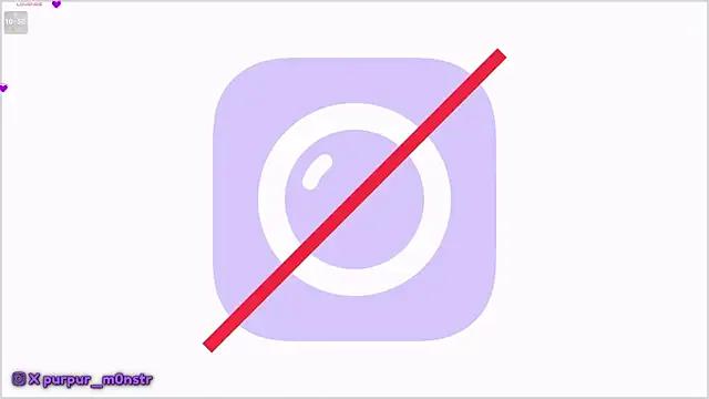purpurmonstr from StripChat is Freechat